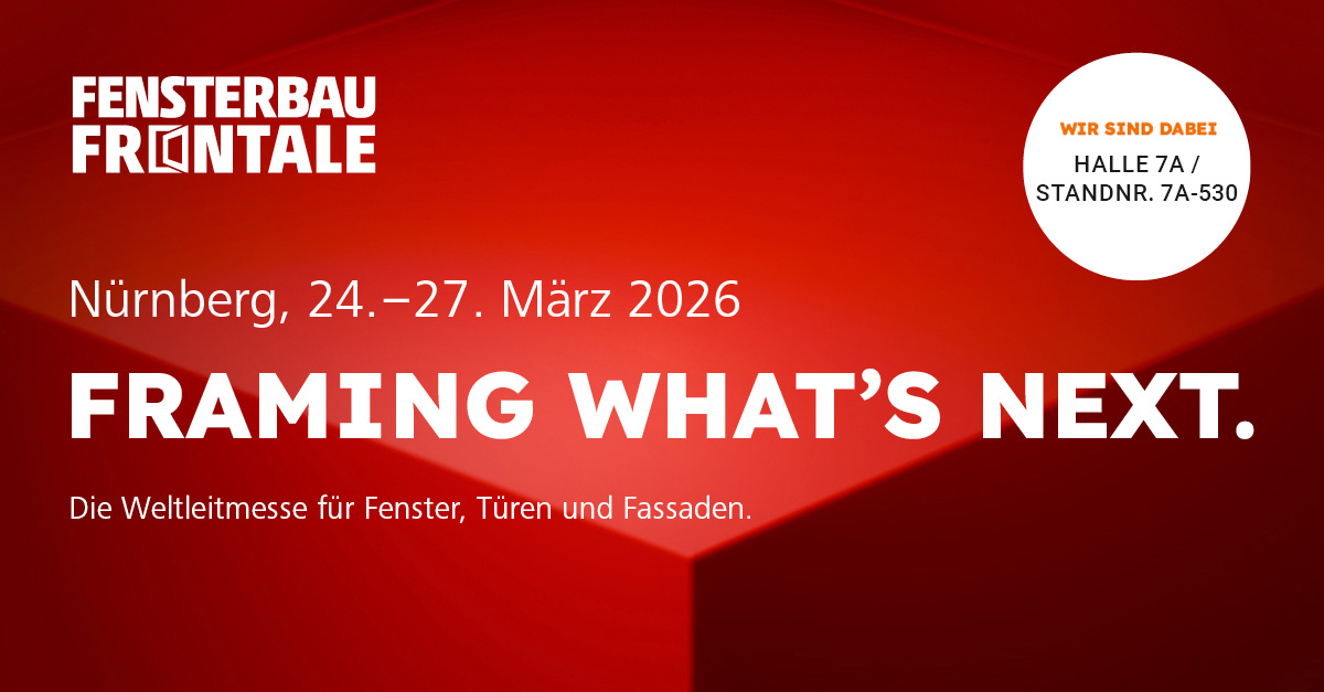 Panther Professional auf der Fenster Frontale Messe 2026