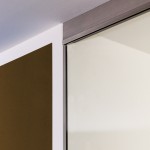 Deckenmontage vom Alu-Profil für Placido Glastrennwand