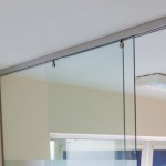 Glas Raumtrennwand mit Schiebetür Easy