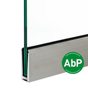 Aluminium-Profil für die vorgesetzte Montage